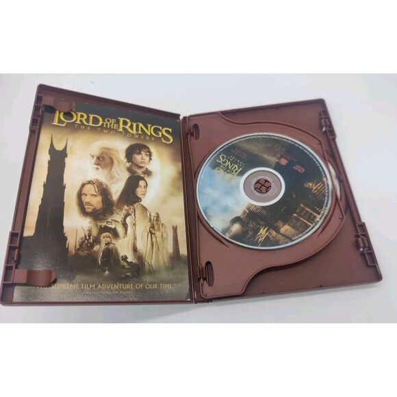 Lord Of The Rings DVD Lot Of 2 The Fellowship Of The Ring Two Towers Fullscreen - Picture 8 of 16